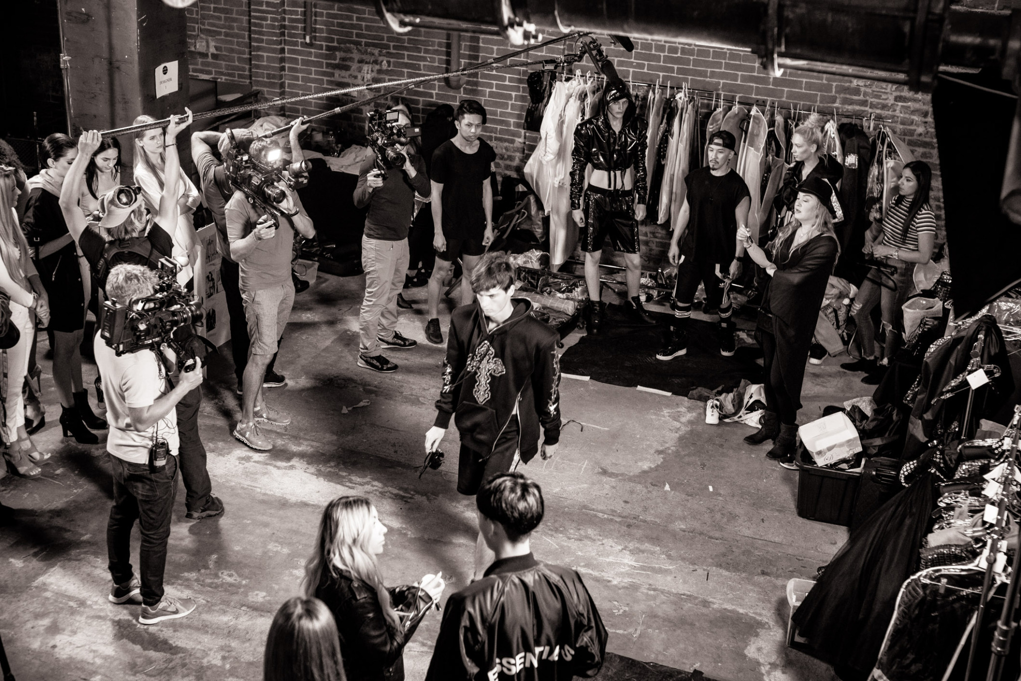 Backstage Fashion Week w LA